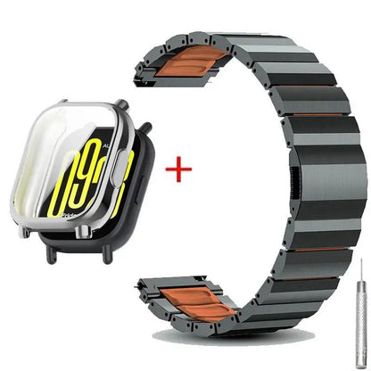 Case + Strap for Redmi Watch 6/5/4 3Active 5Active 3Lite 3Active, replaceable strap