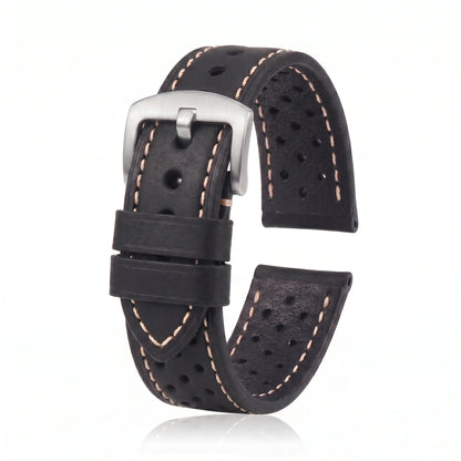 Correas de reloj de cuero auténtico, vintage, 20 mm 22 mm, para Samsung Galaxy Watch 46 mm