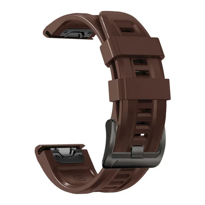 Cinturino in silicone da 22/26 mm per Garmin Fenix 5 5X Plus 6x 7 7X Pro Quatix 8 Fenix 8 Pro 47 mm 51 mm Epix QuickFit, cinturino sportivo da esterno