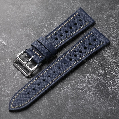 Palm Mars Handmade Cowhide Watch Band for Men, Genuine Leather, Soft Style, First Layer, Black, Brown, Grey, 18mm, 19mm, 20mm, 21mm, 22mm