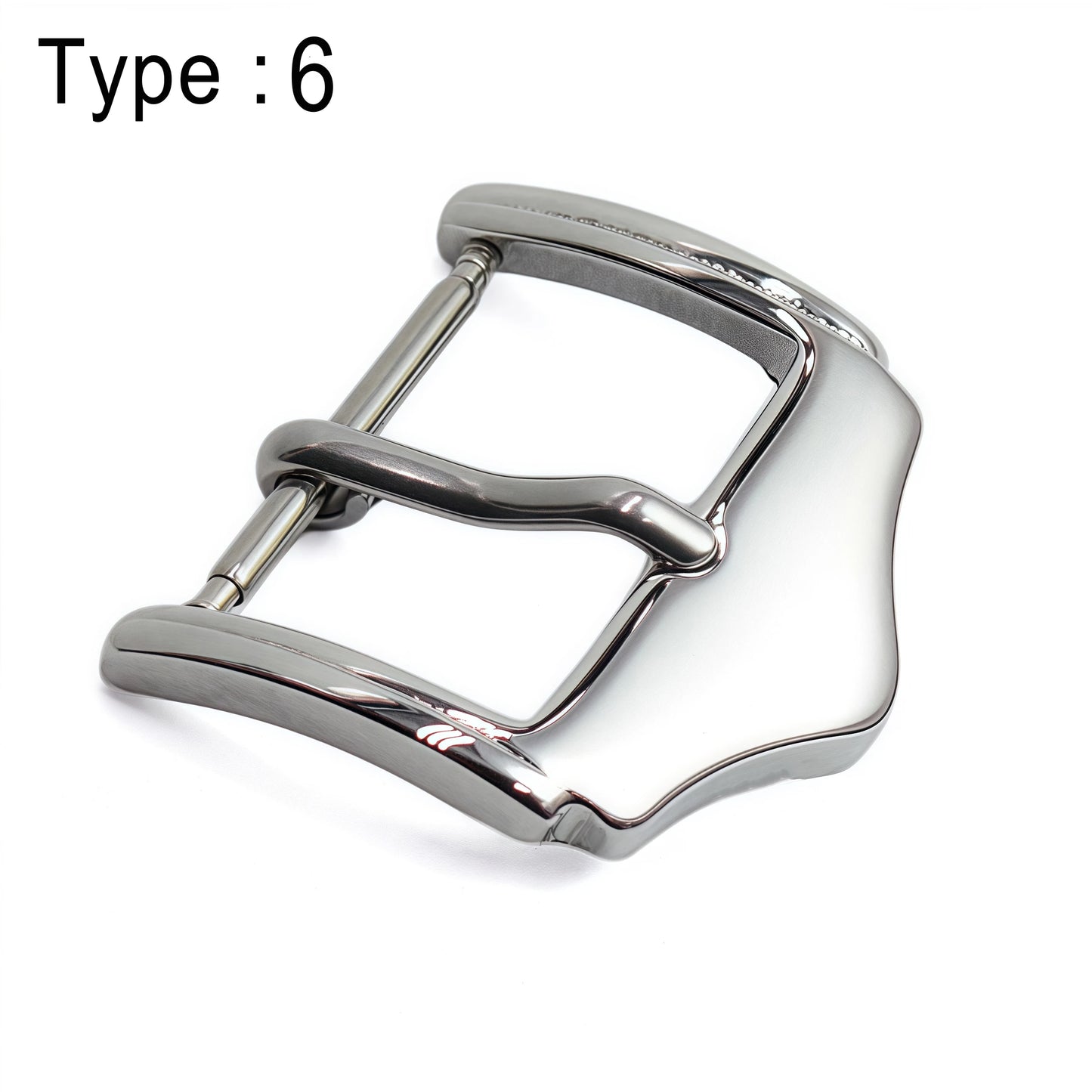 Boucle de montre en acier inoxydable, plusieurs Styles, 16 à 24mm, fermoir de remplacement en argent pour hommes, bracelets de montre