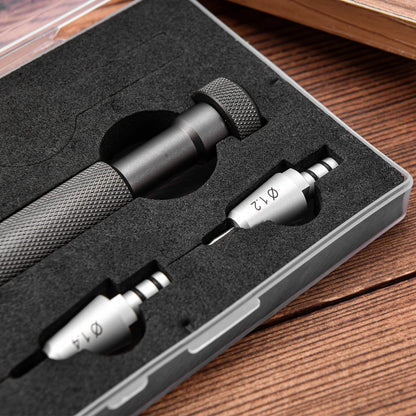 BUSLUO Stahlschraubendreher 1,2/1,4/1,8 mm für Uhrenreparaturen, tragbare Werkzeuge zum Entfernen von Uhrenarmbändern mit Mini-Verbindungsstiften für Uhrmacher