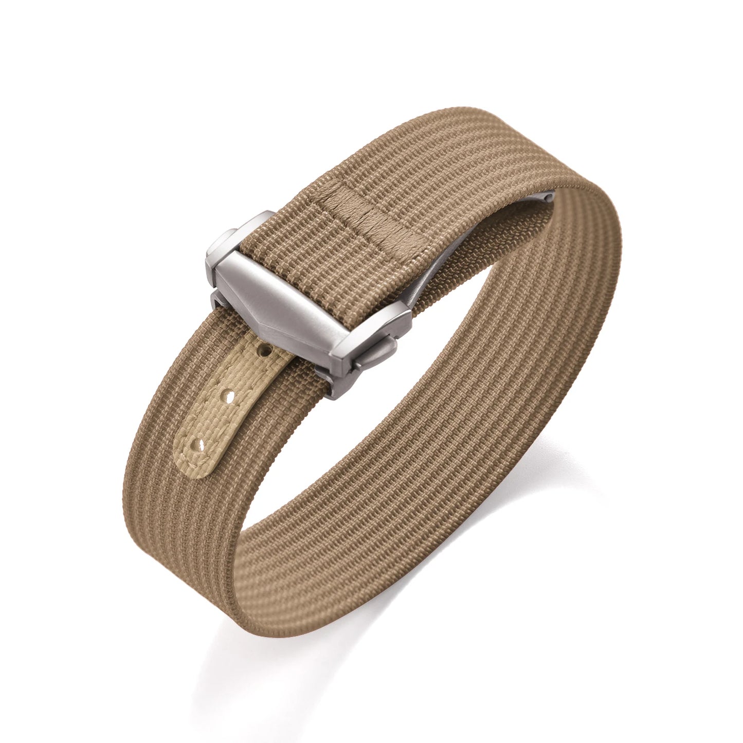 Bracelet de montre en nylon côtelé Omega avec fermoir déployant 18mm 20mm 22mm, bracelet sport en caoutchouc FKM pour Swatch MoonSwatch