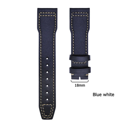 Cinturino in pelle di vitello 20mm 21mm 22mm, per orologi IWC Big Pilot, Le Petit Prince Mark XVIII Portofino IW3777 3270