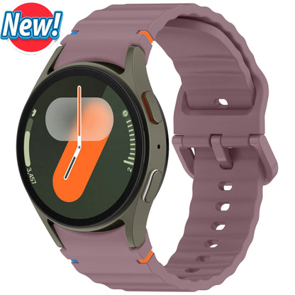Bracelet de sport en silicone pour Samsung Galaxy Watch, Correa Watch6 Classic, Bracelet, 7, 6, 5, 4, FE, 44mm, 40mm, Pro 45mm, 43mm, 47mm, Original