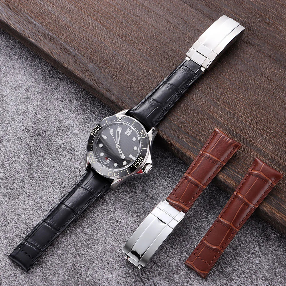 FMTZZY Accessori per orologi Cinturino per la misura Rolex Daytona Black Water Ghost Submariner