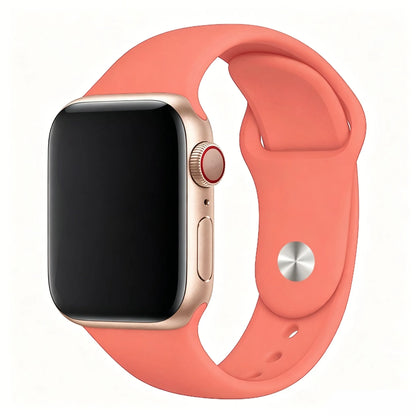 Bracelets en silicone pour Apple Watch, 44mm, 40mm, 45mm, 41mm, 49mm, 46mm, 42mm, correa, série iwatch 11, 10, 7, 8, se, 9, ultra, 2, 3