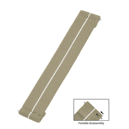 High Quality Parachute Elastic Nylon Watch Straps Quick Release 18/19/20/21/22mm Watch Bands Smartwatch Fabric Unisex Straps