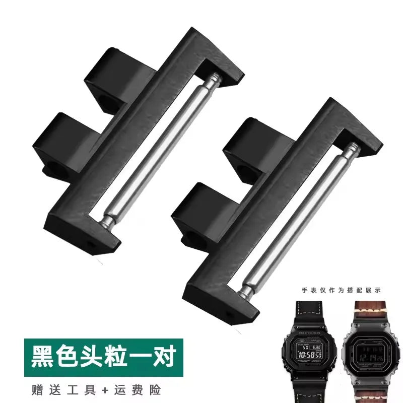 Adattatore in acciaio inossidabile da 22 mm, accessori per orologi CASIO G-SHOCK GMW-B5000 GM-B2100 MRG-B5000, connettore per la modifica del cinturino.