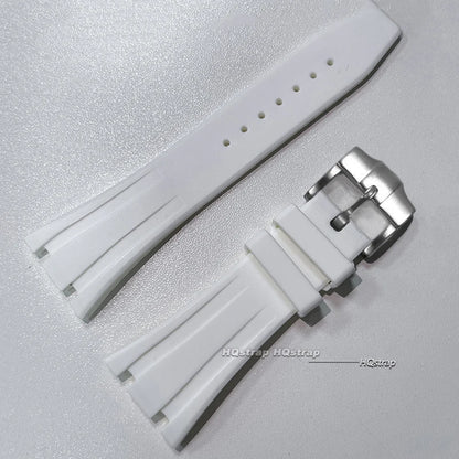 Bracelet en caoutchouc 26mm 27mm pour Bracelet de remplacement étanche AP Royal Oak pour Bracelet de montre en Silicone souple GA2100 GA-2110 avec goupille de liaison