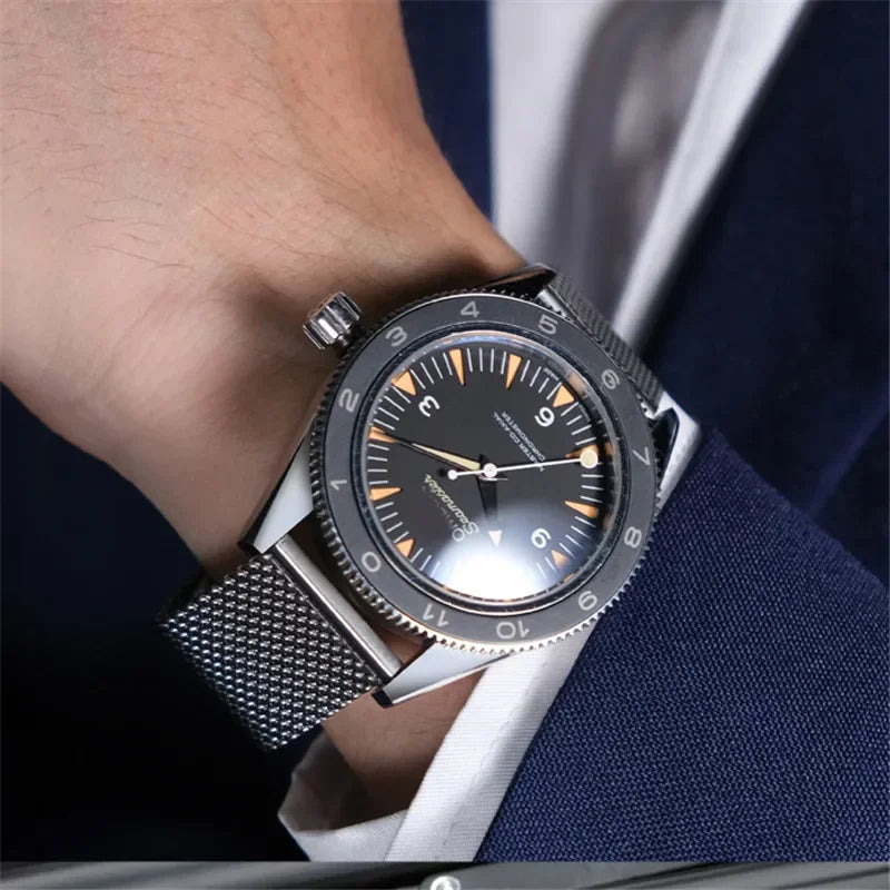 Per Omega Seamaster 300 Subacqueo 007 Serie Agente 20mm 22mm Cinturino in Acciaio Inossidabile Uomo D'Affari Moda Cinturino Orologio a Sgancio Rapido