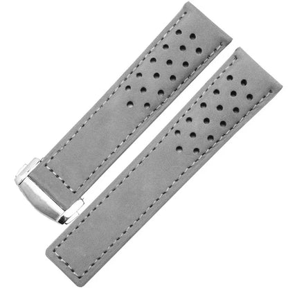 Bracelet en cuir véritable pour Tag Heuer Carrera Monaco Series, en cuir de vache givré, 20 22mm, bracelet universel, accessoires de montre