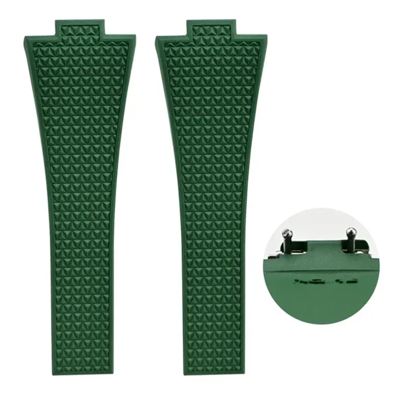 CTS Rubber strap for TISSOT PRX Powermatic 35mm 40mm 11mm 12mm Quick Release Spring Bar Watch Straps FKM Black Navy