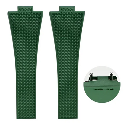 CTS Rubber strap for TISSOT PRX Powermatic 35mm 40mm 11mm 12mm Quick Release Spring Bar Watch Straps FKM Black Navy