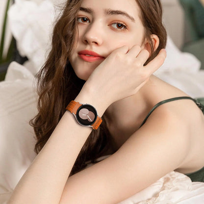 Bracelet sans espaces pour Samsung Galaxy Watch 6 4 classic/5 pro 47mm 43mm 44mm 40mm bracelet tressé magnétique Galaxy watch6 watch4