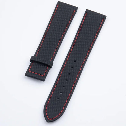Bracelet de montre universel en Nylon, 19mm, 20mm, 21mm, 22mm, pour Omega, Planet Ocean Seamaster 300 Speedmaster, tissu, cuir, toile SEIKO