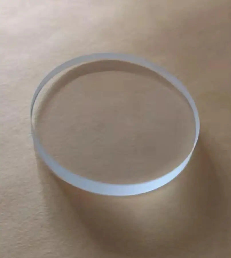 Cristal de montre minéral rond plat de 4.0mm d'épaisseur, 1 pièce, 36mm 36.5mm 37mm 37.5mm de diamètre, verre de remplacement W4394