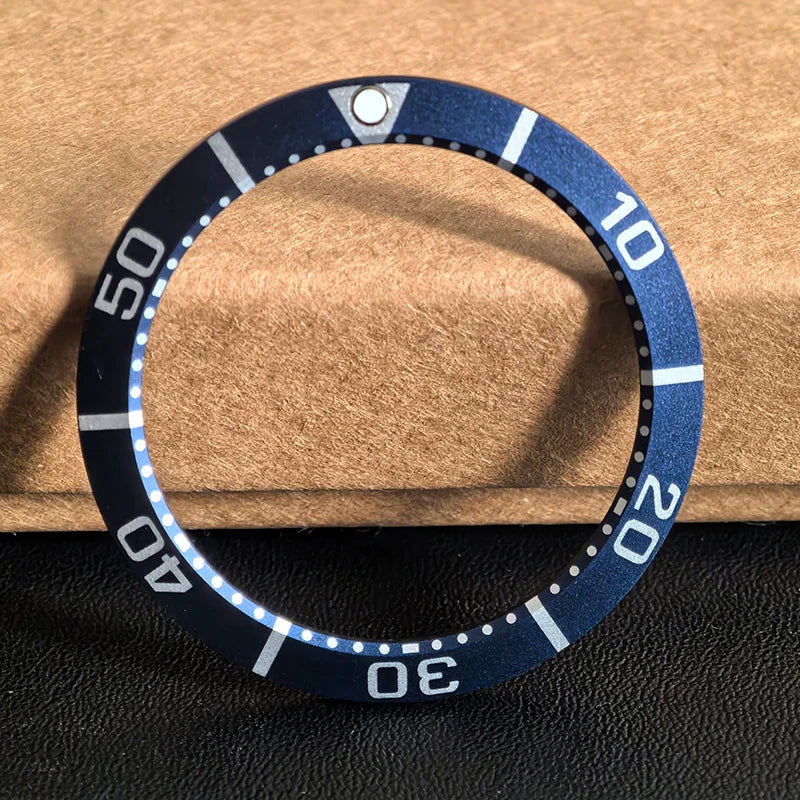 Insert de lunette en aluminium de rechange avec fond lumineux pour Seiko Sumo SBDC001/003/031/033/SPB101/SPB103