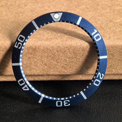 Insert de lunette en aluminium de rechange avec fond lumineux pour Seiko Sumo SBDC001/003/031/033/SPB101/SPB103