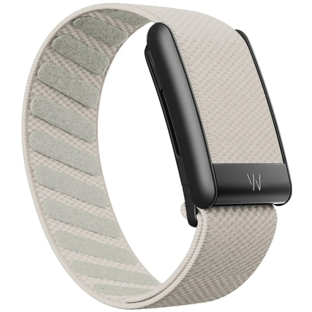 Black, Silver, and Gold Bracelet for Whoop 5.0 Mg, Bracelet with W Logo, Elastic Woven Nylon Band, Sport Replacement Straps for Whoop