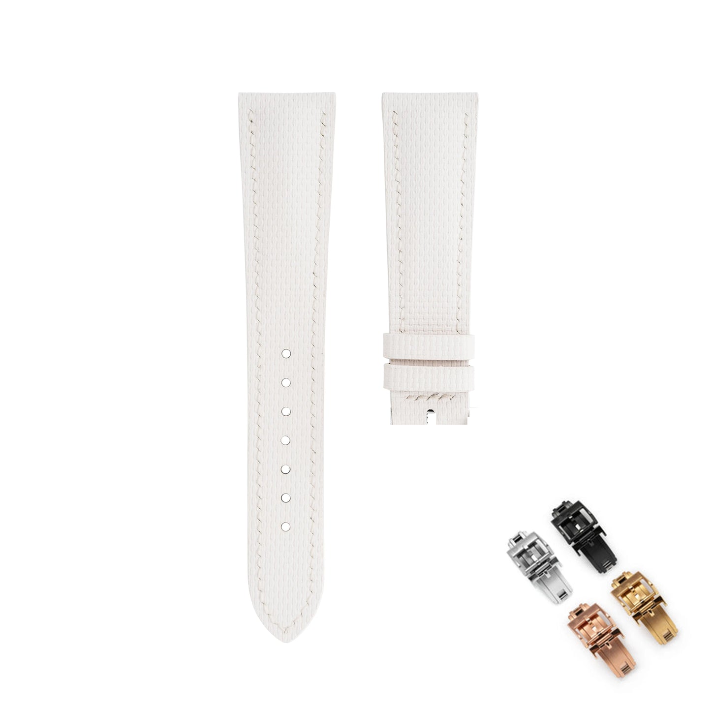FKM Universal Rubber Watch Strap, with Quick Release Bar, 12 Colors, 18 19 20 21 22mm, Fluoro Rubber Watch Straps
