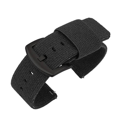 Bracelet de montre en Nylon 18mm 20mm 22mm 24mm bracelet élastique tissé armée pour Seiko bracelet à dégagement rapide bracelet de montre de Sport militaire pour hommes