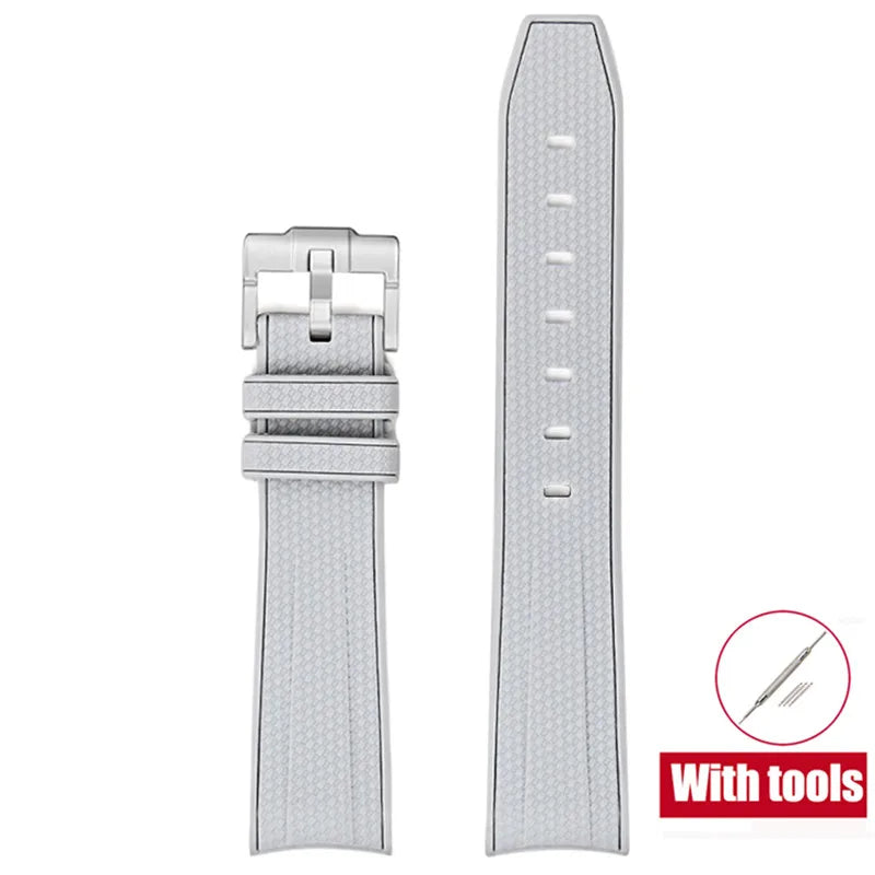 Diving Strap for Omega X Swatch, 20mm, MoonSwatch Joint, for Men and Women, Peripheral, Curved End, TPU Rubber Strap for Rolex, Watch Strap Tools