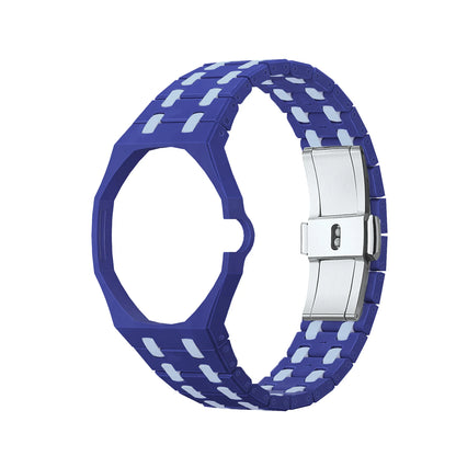 Étui et bracelet en céramique biocéramique 2 en 1 pour montres de poche Swatch x AP Royal pop, kit de modification pour transformer en montre-bracelet