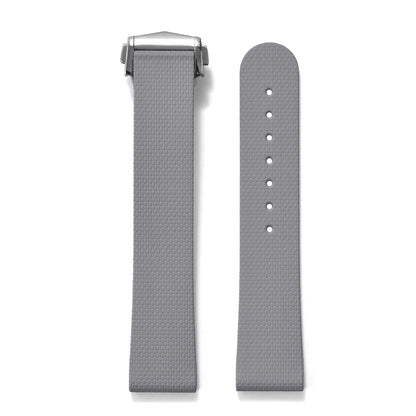 STAPELP suitable for Omega Swatch 20mm universal watch straps Black Blue FKM Rubber Quick Release Watch Band with Omega Folding Clasp