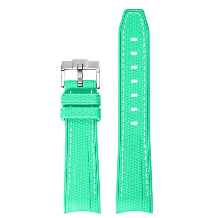 Bracelet de montre pour Omega X Swatch Joint MoonSwatch, pour Seamaster 300 hommes femmes 20mm caoutchouc Silicone extrémité incurvée