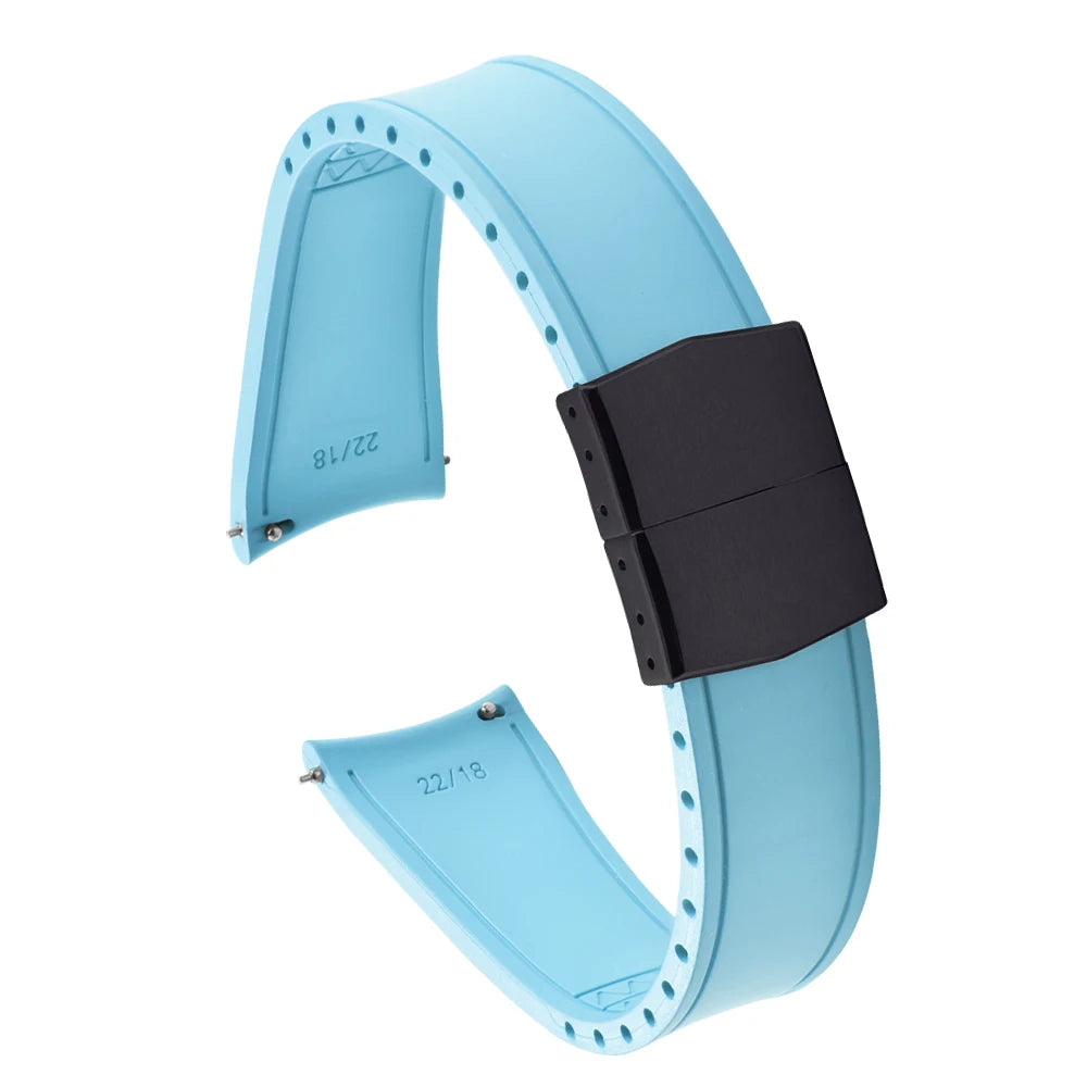 Bracelet Montre Caoutchouc pour Samsung - Rapide et Incurvée - Universel