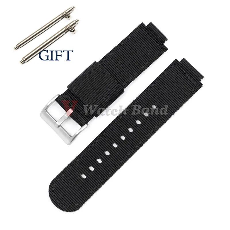 Nylon Strap for Casio F91W AE-1200 1300 F-108 SGW-300/400/500 W-800H, Quick Release Canvas Watch Band, Men's Accessories, 16mm 18mm