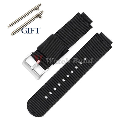 Nylon Strap for Casio F91W AE-1200 1300 F-108 SGW-300/400/500 W-800H, Quick Release Canvas Watch Band, Men's Accessories, 16mm 18mm