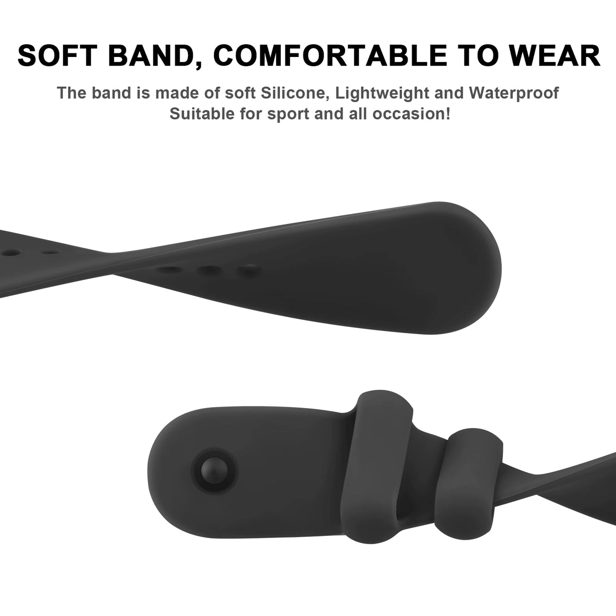 Bracelet en silicone souple pour Xiaomi Mi Band 8 Pro/9 Pro, bracelet de sport pour Xiaomi Redmi Watch 4 5 6, remplacement de bracelet