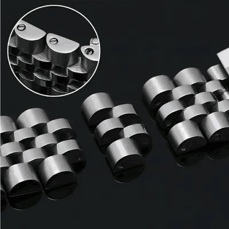 Cinturino Jubilee 904 per Rolex Submariner GMT Yacht Daytona, catena per orologi di lusso da uomo, parti di ricambio Mod, accessori da 20 mm e 21 mm