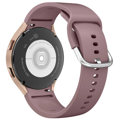 Bracelet en Silicone souple pour Samsung Galaxy Watch FE 7 6 5 4 44mm 40mm 5 Pro 45mm, pour Galaxy Watch 6 Classic 43mm 47mm