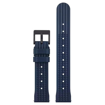 Watchdives – bracelet de montre gaufré en caoutchouc souple de qualité supérieure, 20mm 22mm, bracelet de remplacement à dégagement rapide, bandes unisexes durables en caoutchouc de Silicone