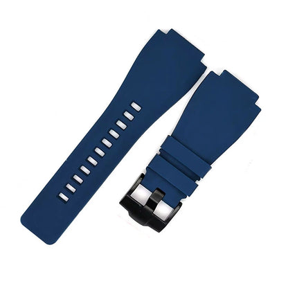 Bracelet de montre en Silicone souple pour hommes, 22/24mm, pour Bell Rose Police BR01/BR03, étanche, pièces de rechange avec outil