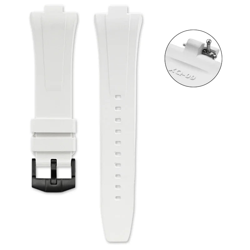 Bracelet en caoutchouc fluoré pour Citizen NJ0150 NJ0151 0155, boucle en acier inoxydable, libération rapide, FKM Sport, étanche, 9mm