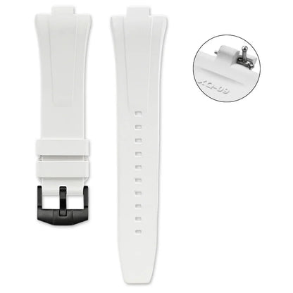 Bracelet en caoutchouc fluoré pour Citizen NJ0150 NJ0151 0155, boucle en acier inoxydable, libération rapide, FKM Sport, étanche, 9mm