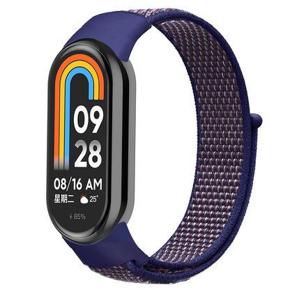 Bracelet à boucle en Nylon pour xiaomi Mi Band 10 9 8, Bracelet de remplacement, pulsera Xiaomi Smart Band 10 9 8 NFC