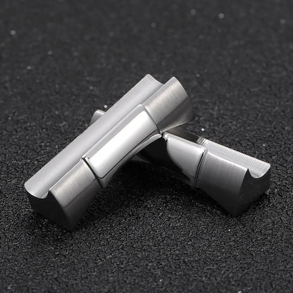 2 pièces lien d'extrémité incurvée solide pour bracelet de montre Rolex Submariner pour Water Ghost pour Daytona 20mm 21mm bracelet en caoutchouc connexion sans couture