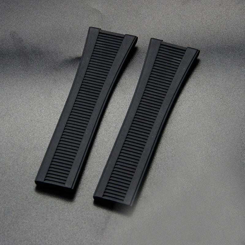 High Quality Watch Strap for Patek Philippe Nautilus Series 5711/5712/5980, Waterproof Silicone Watchband, 25-13mm Butterfly Buckle