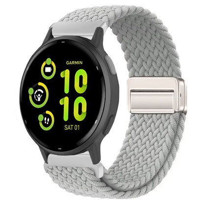 Bracelet magnétique en Nylon, 20mm 22mm, pour Garmin Forerunner 970 570 165 55 965 265/Venu 3, Bracelet de sport Garmin Active 6 5 Correa