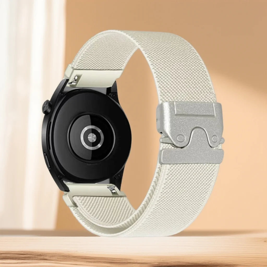 Cinturino elastico regolabile in nylon da 18mm per Casio AE1200/1300/F91W/W218/F108, cinturino di ricambio per uomo e donna