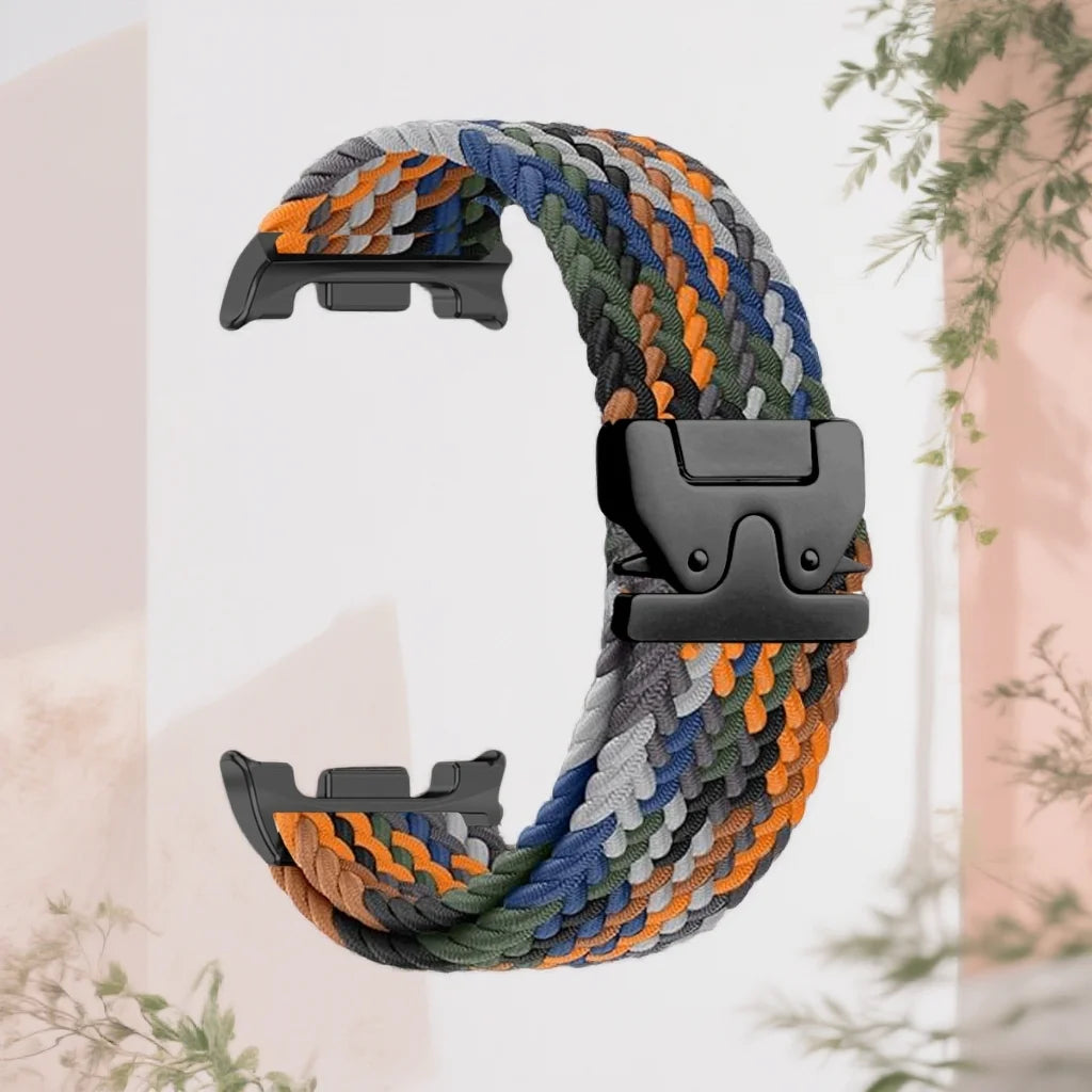 Braided Nylon Strap for Samsung Galaxy Watch Ultra 2025, Paracord Buckle, Galaxy Watch 8/ Galaxy Watch 8 Classic Strap