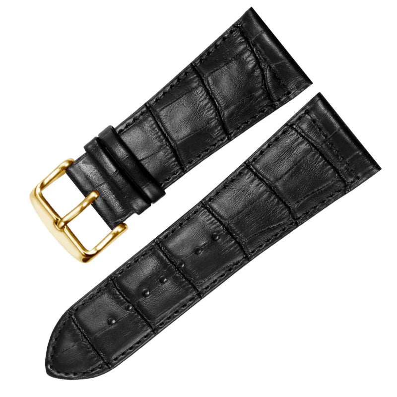 YOPO bracelet de montre en cuir véritable adapté à la montre Franck Muller 22 26 30mm 6002M 6000H bracelet de montre pour hommes et femmes