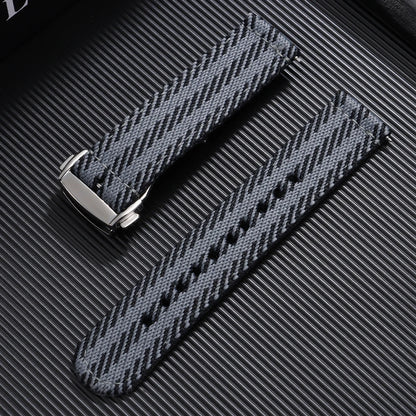 Cinturino per orologio in Nylon da 20 mm, sportivo, per Rolex, Tissot, Tudor, Seiko, cinturino di ricambio, Bracciali morbidi