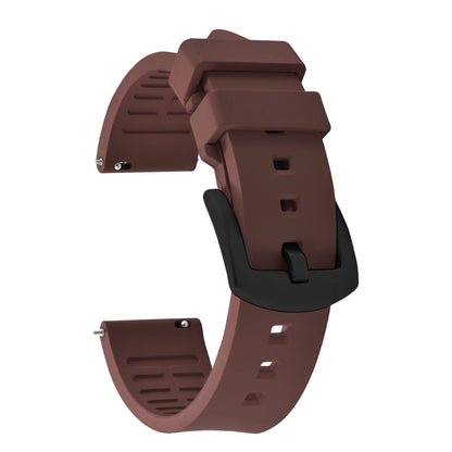 18/19/20/21/22/23/24mm FKM Rubber Watch Strap Diving Sports Quick Release Rubber Bracelet for Tissot/Seiko/Omega Watch Band