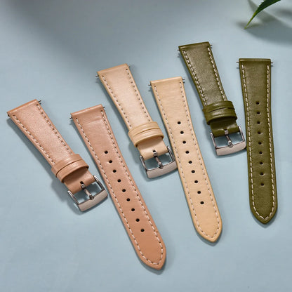 Cinturino in pelle 20mm 22mm a sgancio rapido universale orologio braccialetto in morbida pelle per uomo e donna per Omega Seiko Cartier
